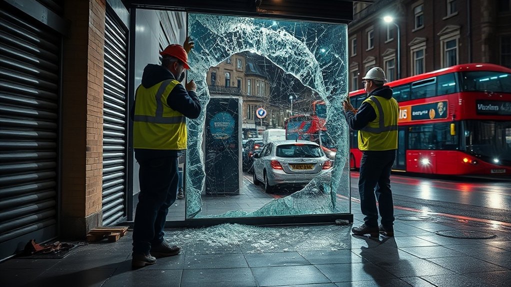 Emergency Shop Front Repair Walthamstow