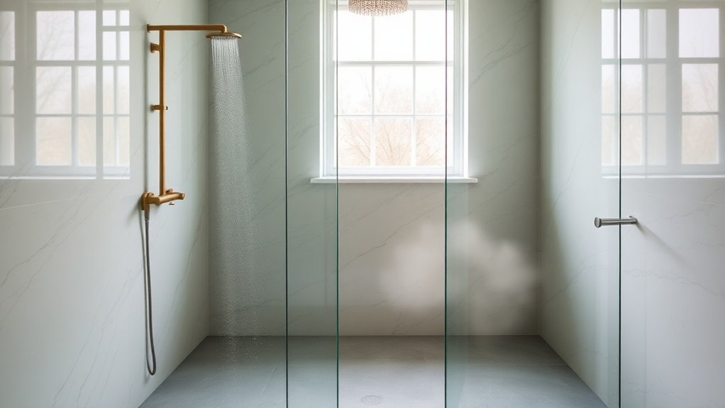 Wet Room Glass Panels Walthamstow